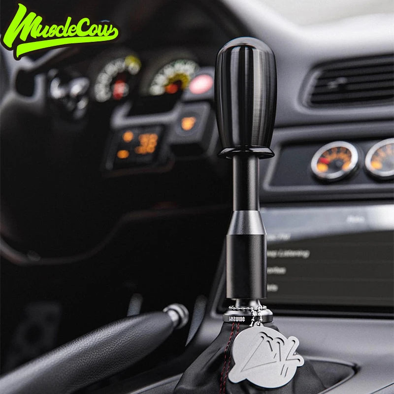 Universal JDM Style Aluminum Alloy Manual Gear Shift Knob Metal Shifter Handle