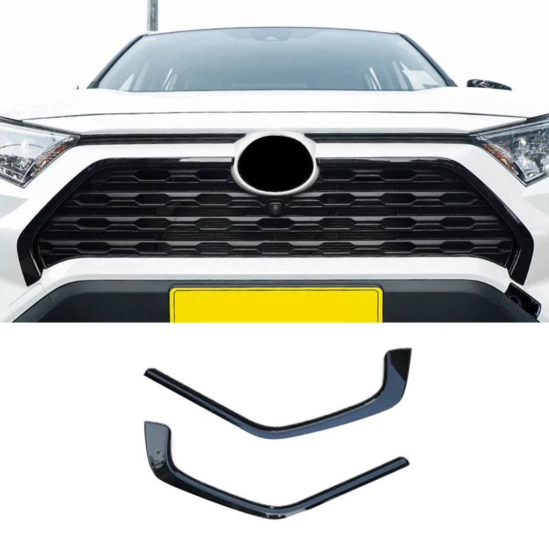 ABS Front Grille Frame Trim Cover for Toyota RAV4 XA50 & Hybrid 2019–2025