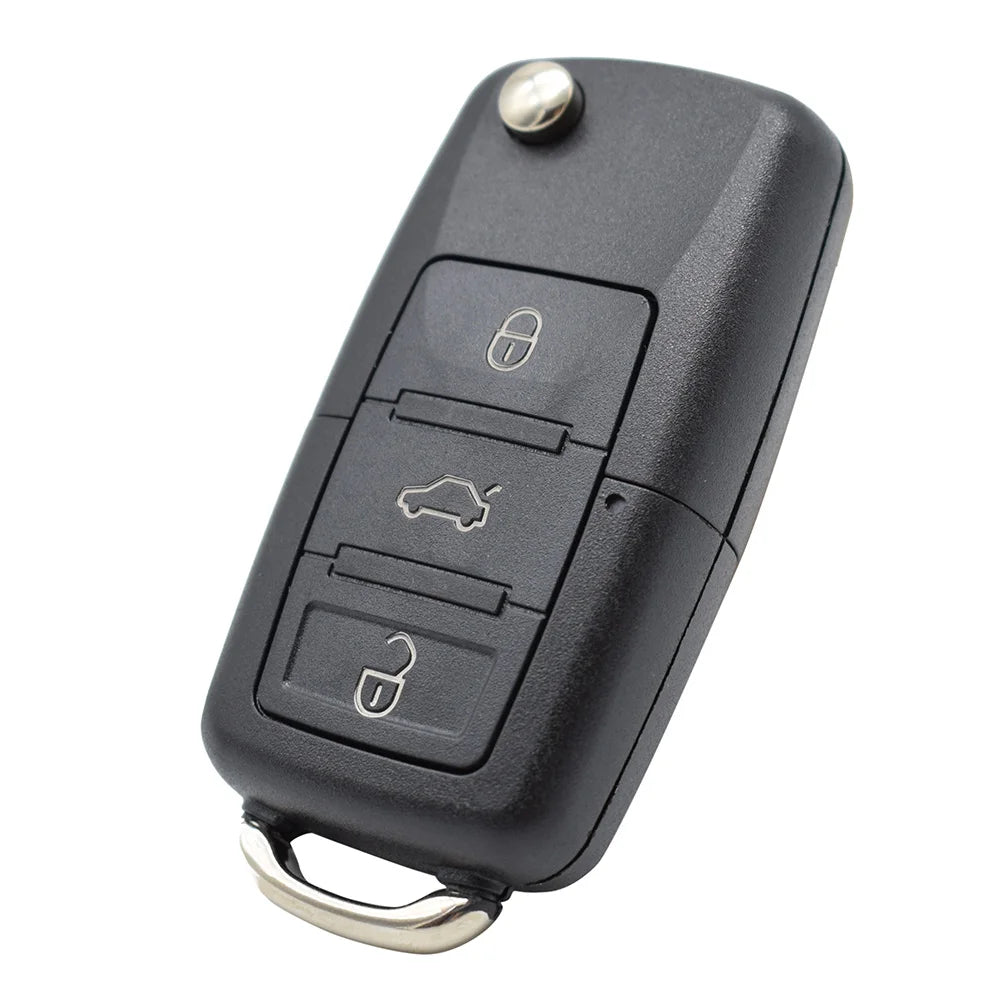 2/3-Button Flip Remote Key Fob Shell Case for VW Golf Mk6 Polo Bora Passat Tiguan