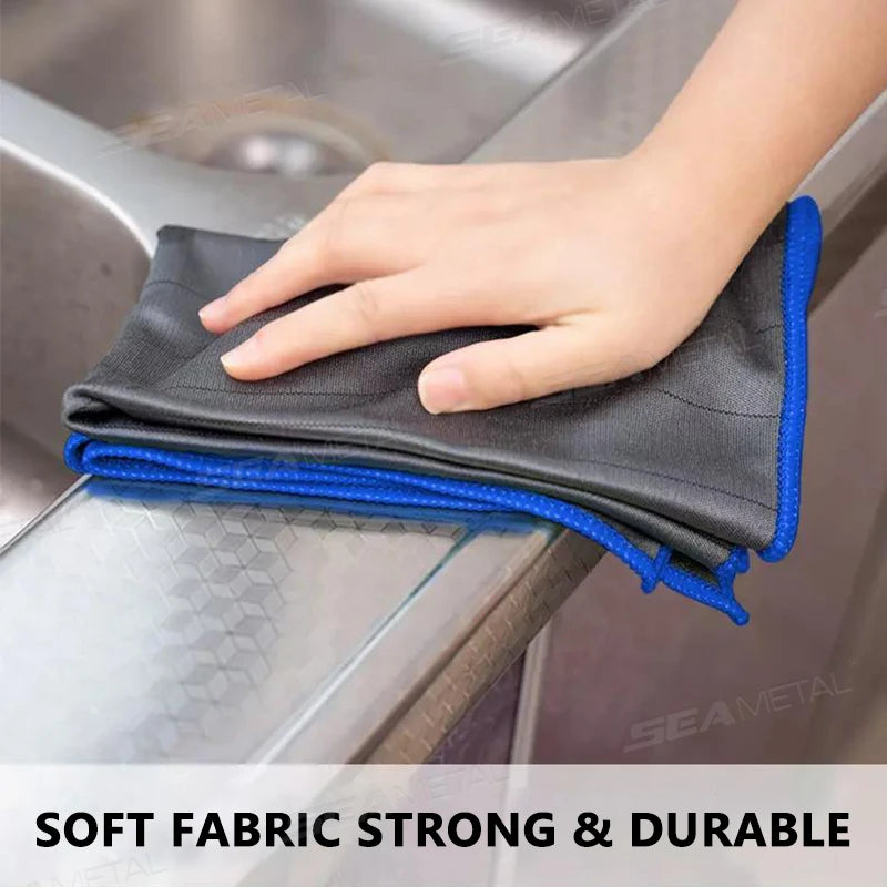 Microfiber Carbon Fiber Glass Cleaning Cloth Streak-Free Cleaning Towel