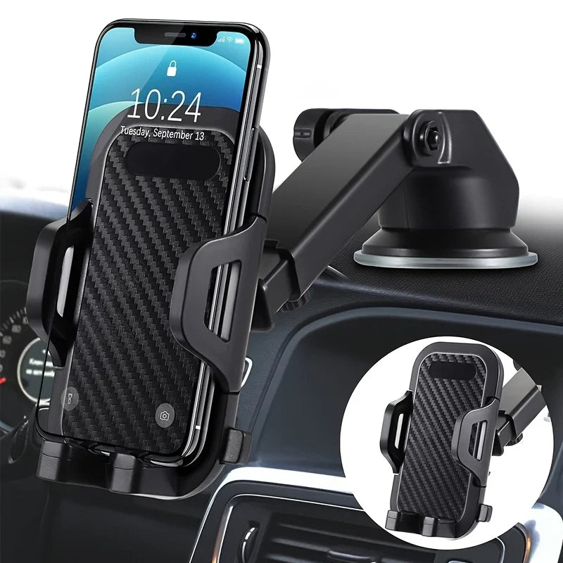 Universal Car Phone Holder Suction Cup Mount Stand iPhone Samsung Xiaomi