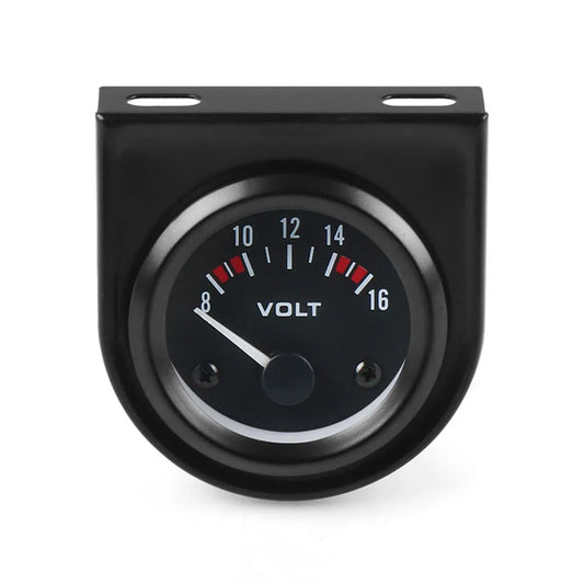Universal 12v 2" 52mm Volt Voltage Meter Gauge Voltmeter Car Auto Measure