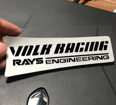 VOLK Racing Wheel Sticker Decal Gold Pink Red Green Yellow for 17 18 19"