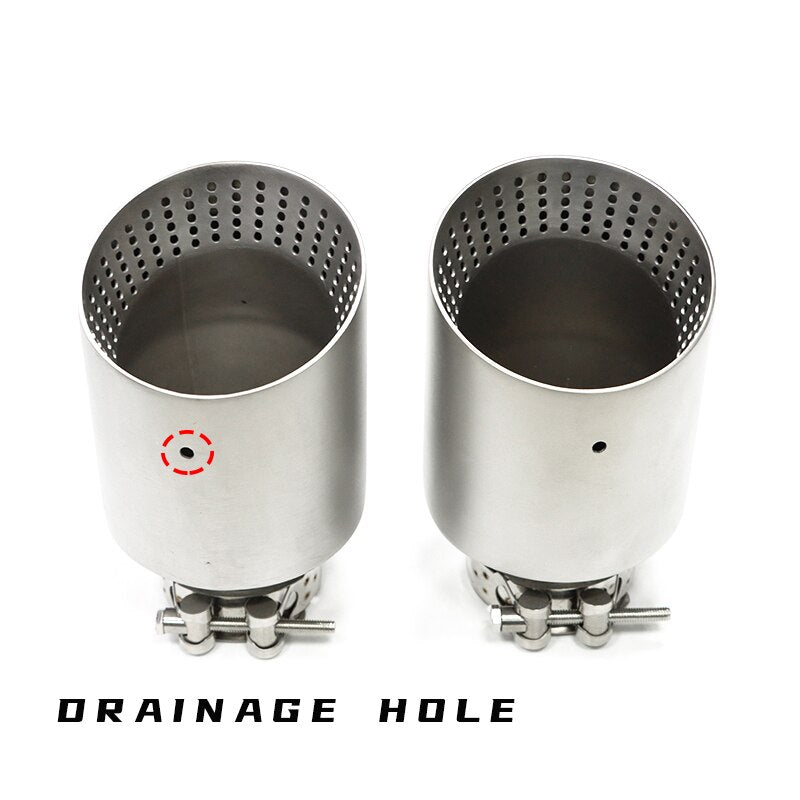 Matte Stainless Steel Exhaust Tip (Universal)