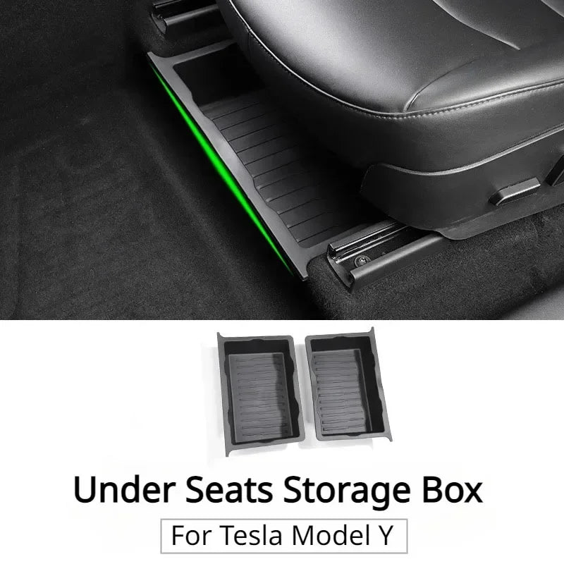 Under Seat Storage Drawer for Tesla Model Y 2021–2024