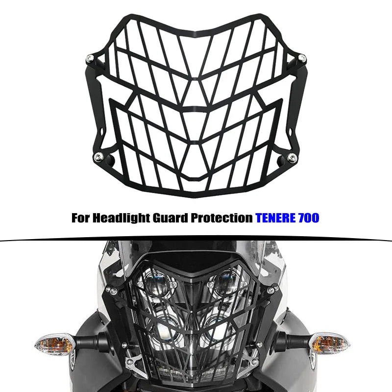 Headlight Guard Cover Protector Grill for Yamaha Tenere 700 T7 2019-2023