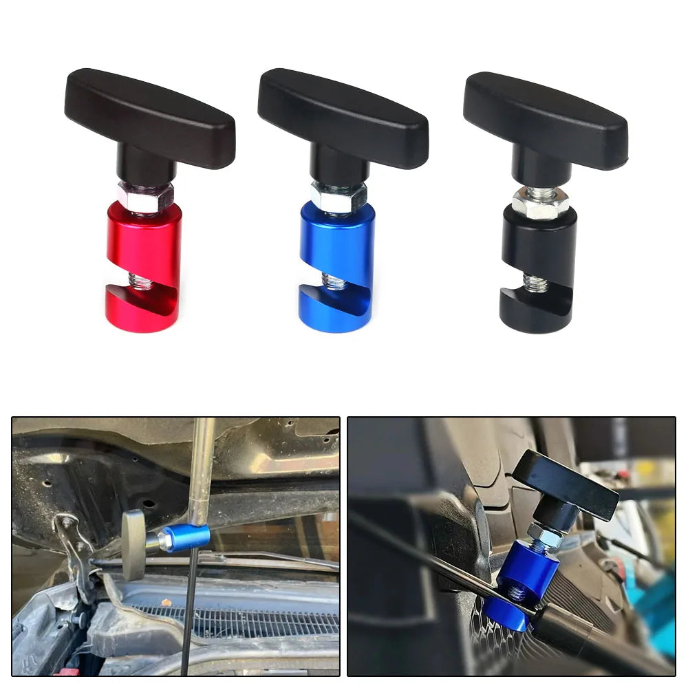 Car Hood Holder Anti-Slip Clamp Safety Fixing Tool Gas Strut Support Rod
