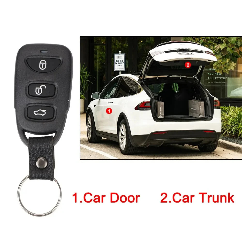 Car Remote Central Door Lock Keyless Entry Control Kit Alarm System Remote