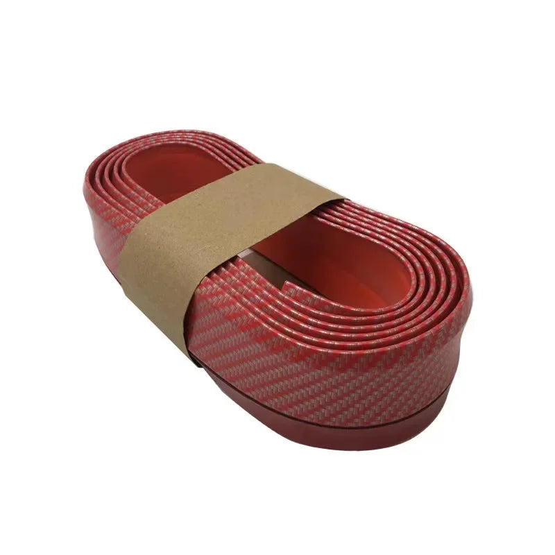 2.5M Universal Car Bumper Lip Rubber Front Splitter Protector Trim Strip