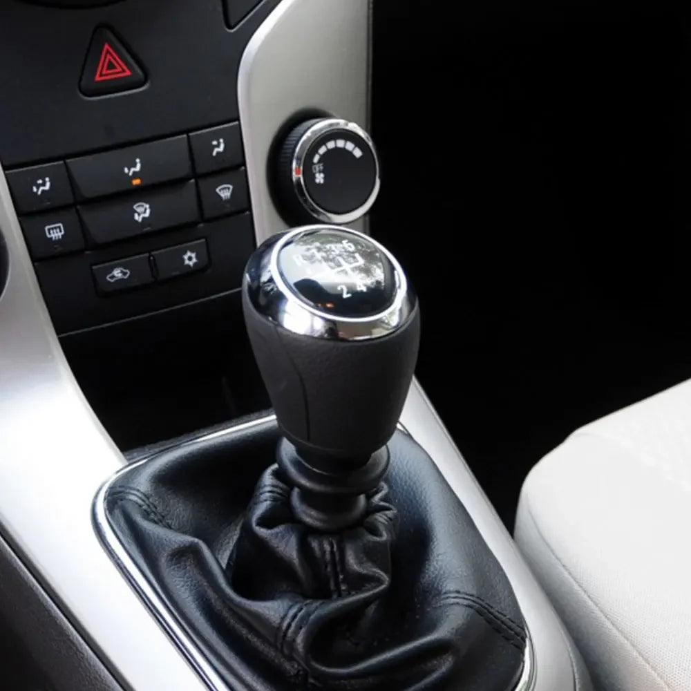 Manual 5/6 Speed Gear Shift Knob for Chevy Aveo Sonic T300 Cruze 2012-2017