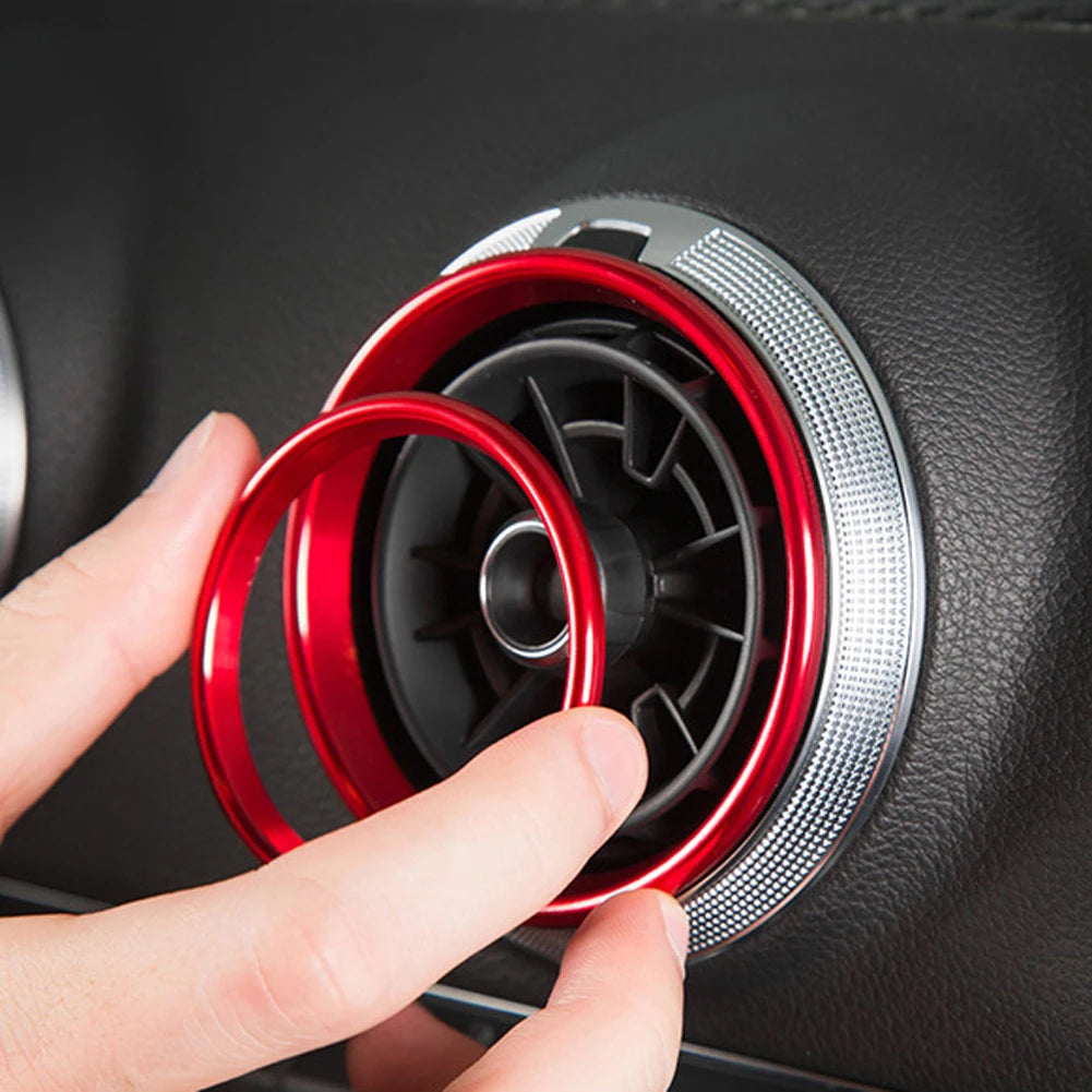 Air Vent Trim Ring Centre Console Cover for Audi A3 8V S3 2014-2019