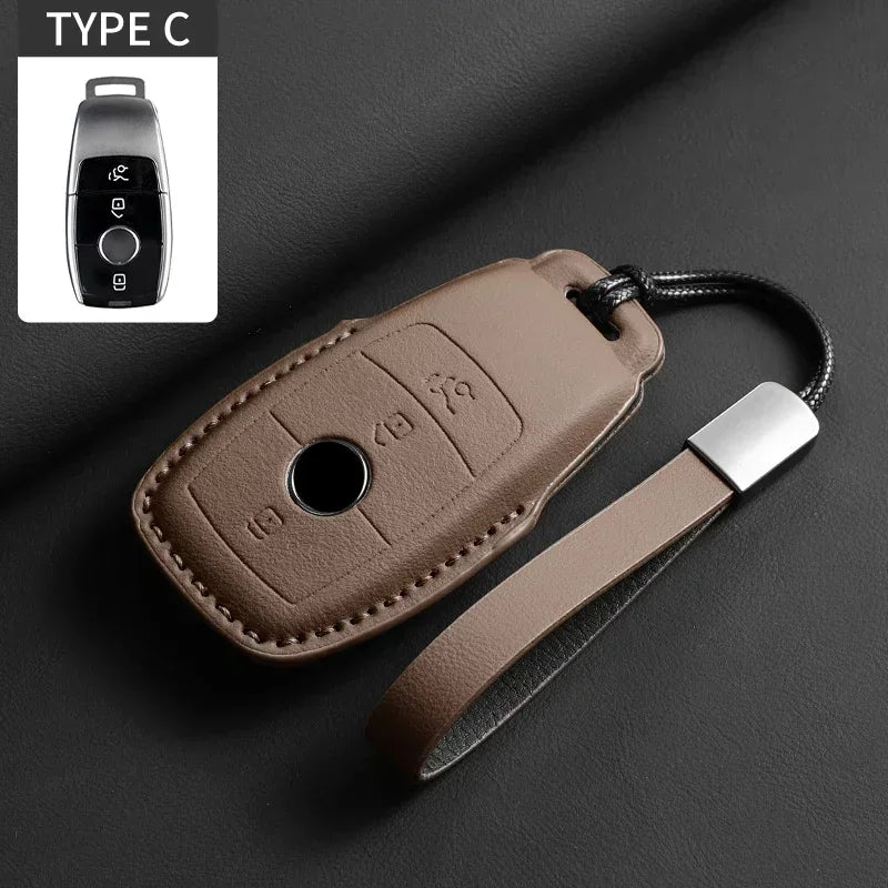 Smart Key Case Cover for Mercedes-Benz A, B, C, E, S-Class