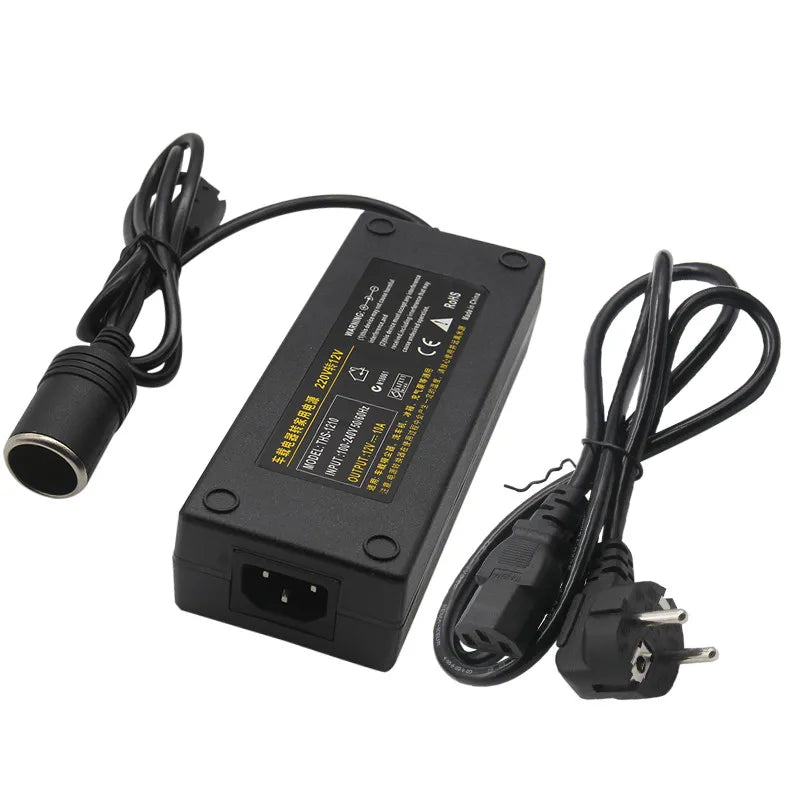 AC to DC 12V 6A Power Adapter Converter 110V 220V Cigarette Lighter Supply