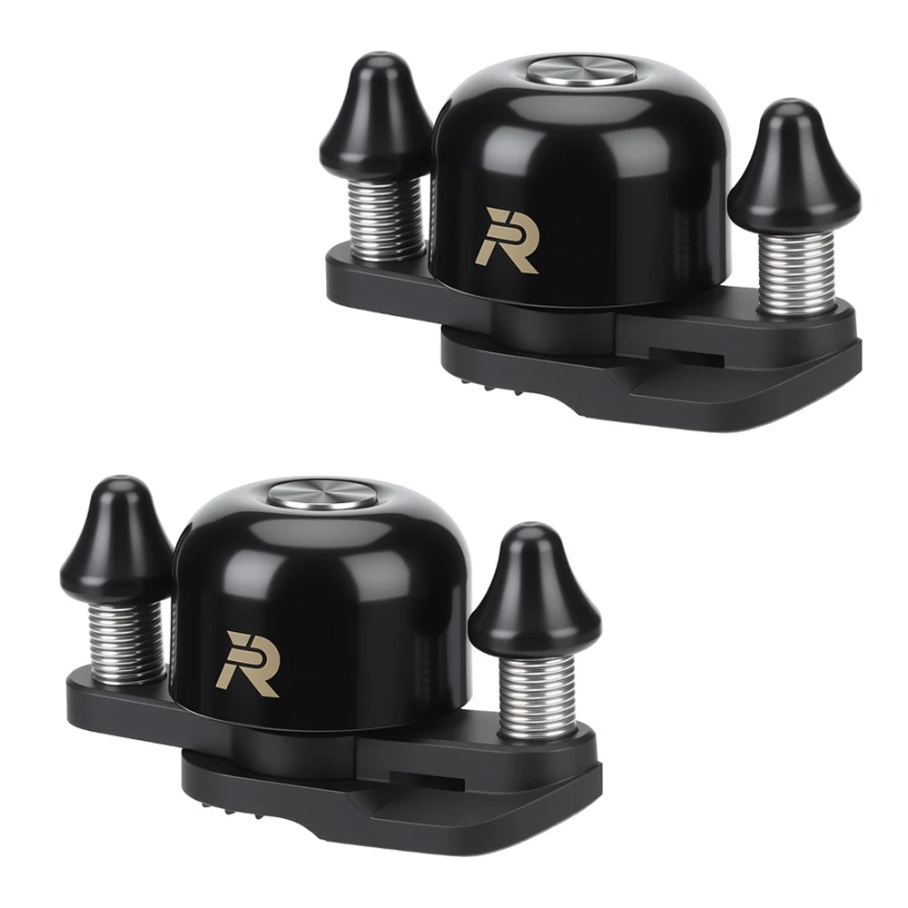 Mini Bike Bell Copper Alloy 100dB Road Bicycle Handlebar Dual Hammer Bell