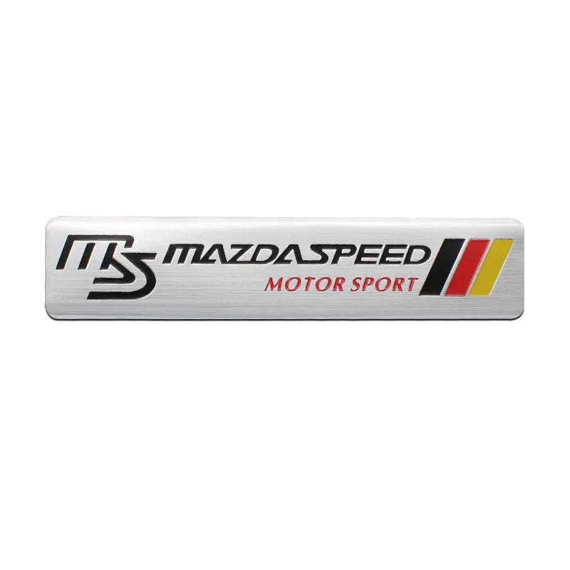 Aluminum Car Flag Emblem Badge Sticker Decal for Mazda 2 3 6 CX3 CX5 CX30