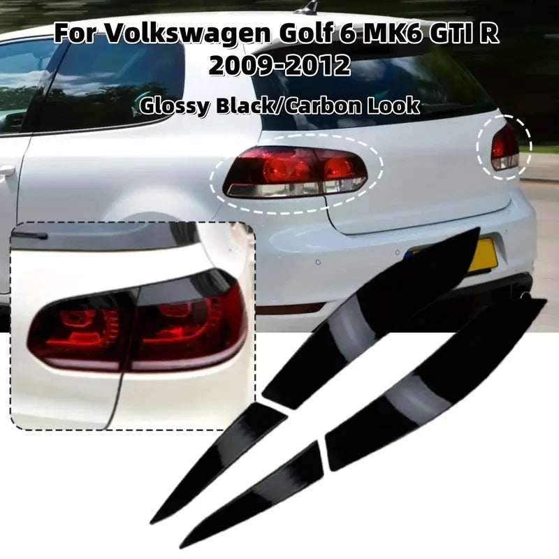 Rear Tail Light Eyelid Trim Cover for Volkswagen Golf 6 MK6 2008–2013