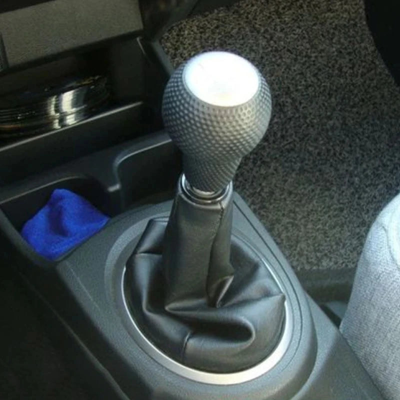 Gear Shift Knob Gaiter Boot Cover Shifter Lever for Honda Fit Jazz 2009-2015