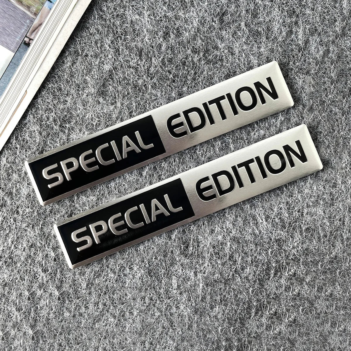3D Aluminum Limited Edition Car Emblem Badge Sticker Auto Motorcycle Decal