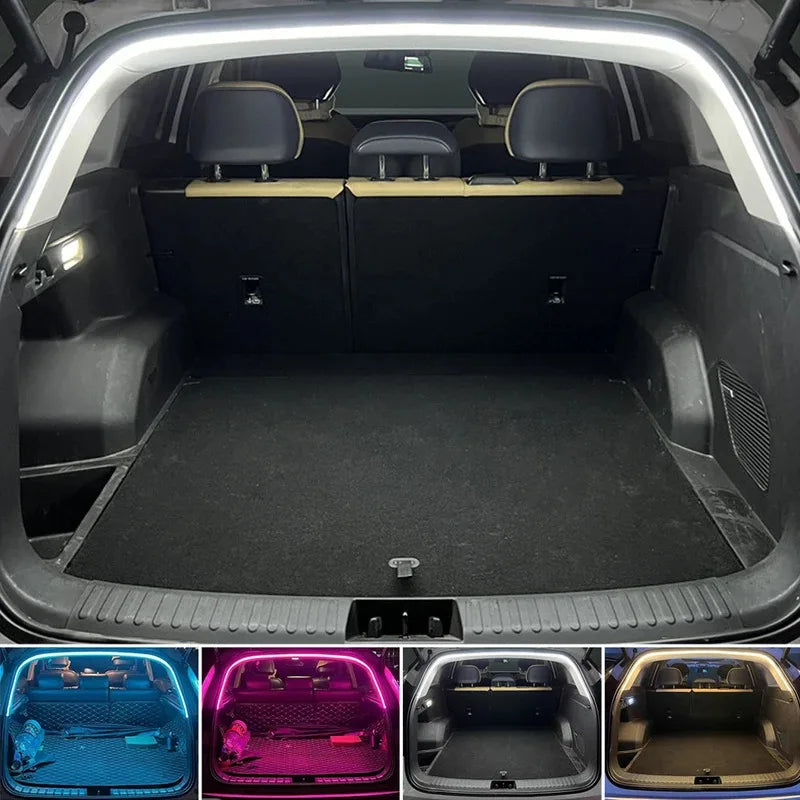 Car Trunk LED Light Strip Automatic Sensor Tailgate Ambient Interior Lamp