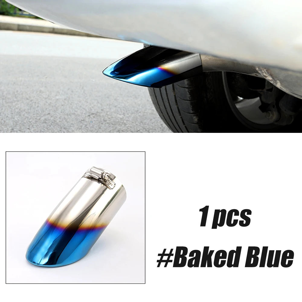 Stainless Steel Exhaust Tail Pipe Tip for Nissan Rogue / X-Trail 2014–2019