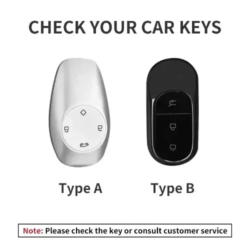 Leather Car Key Case with Keychain for Leapmotor T03, S01, C01 & C11 2023+