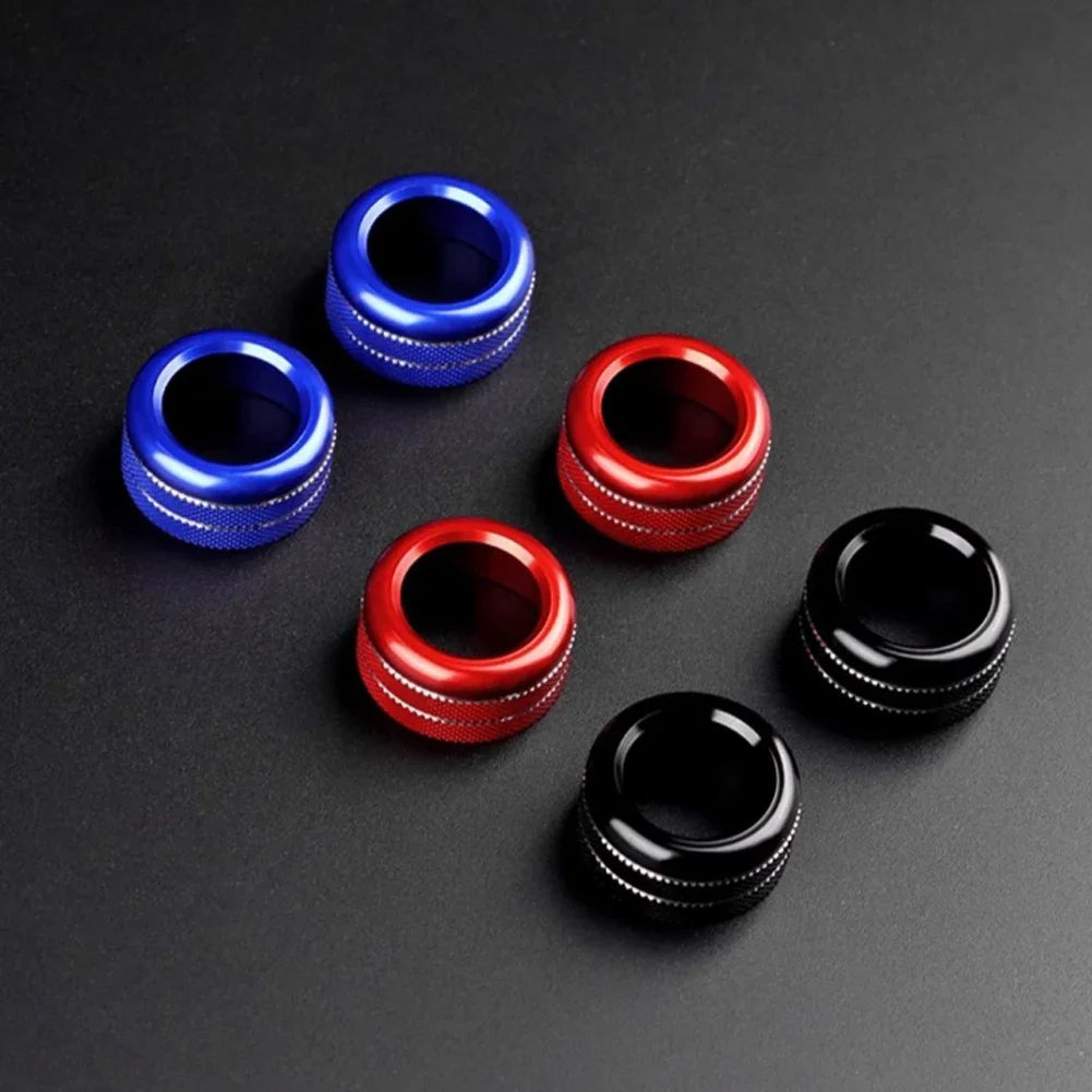 Interior Audio Volume & Rear Mirror Control Knob Trim Ring for Subaru Crosstrek 2024