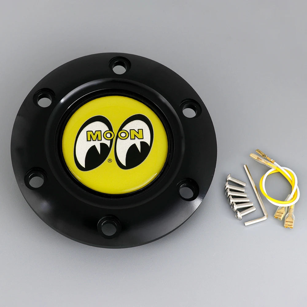 MOONEYES Racing Sport Steering Wheel Horn Button Retainer Ring MOMO OMP NRG