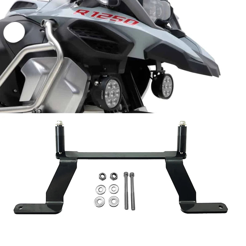 BMW R1200GS R1250GS Adventure LED Fog Light Bracket Auxiliary Light Holder