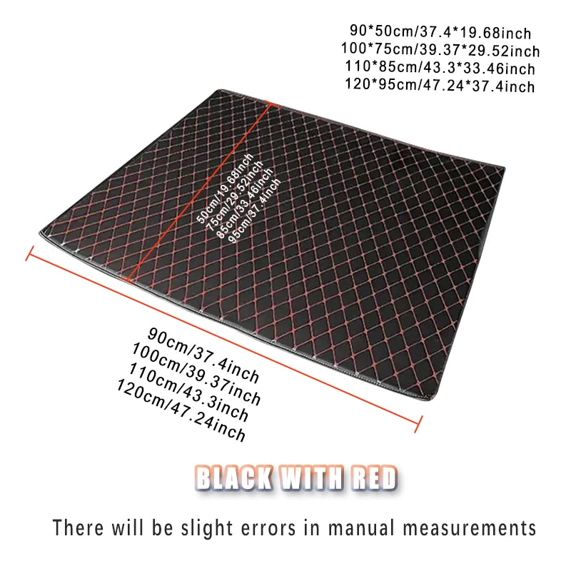 Universal Car Trunk Cargo Mat Anti-Slip Boot Liner Carpet for Cars, SUVs & Vans