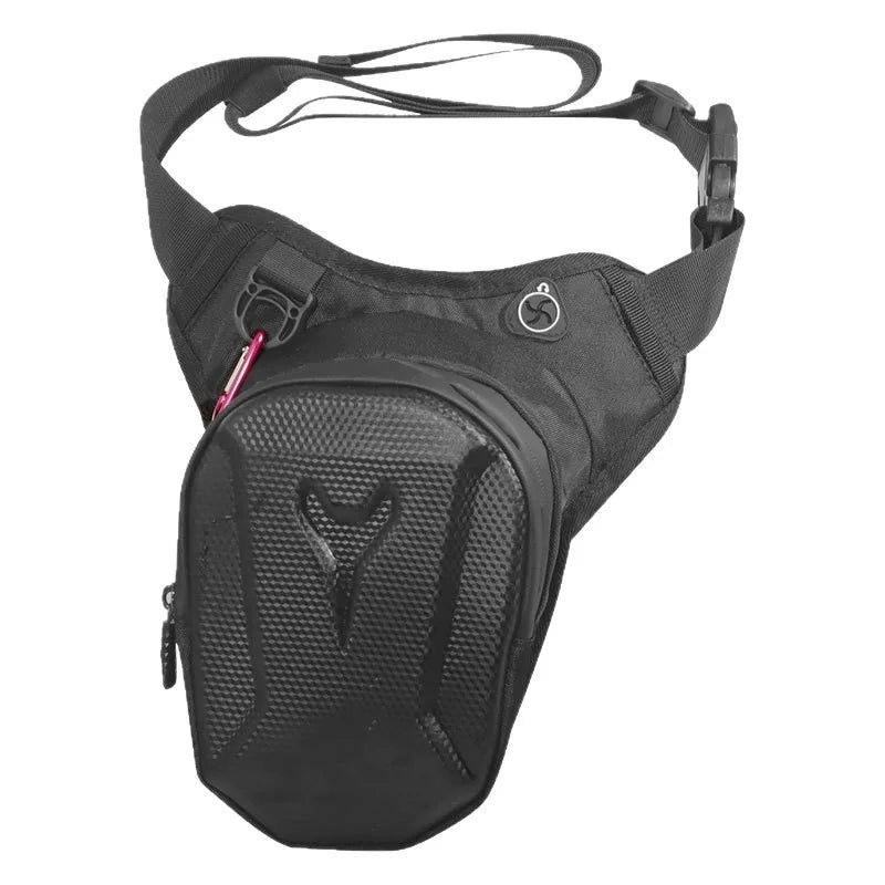 HOMEFISH Motorcycle Leg Side Bag EVA Hard Shell Waist Hip Bum Pack Phone Bag