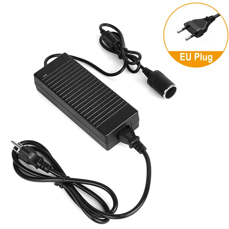 110V/240V AC to 12V DC 15A 160W Power Adapter Cigarette Lighter Socket Supply