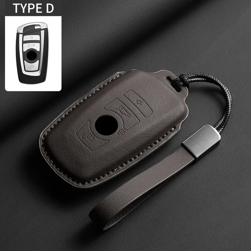 Smart Key Case Cover for BMW 1, 3, 5, 7 Series, X1, X3, X4, X5 & M Models