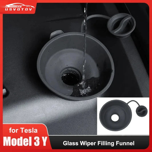 Windshield Washer Fluid Filling Funnel for Tesla Model 3 & Model Y Juniper 2024-2025