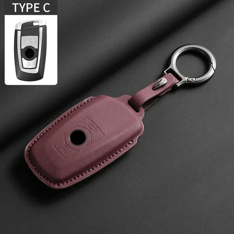 Smart Key Case Cover for BMW 1, 3, 5, 7 Series, X1, X3, X4, X5 & M Models