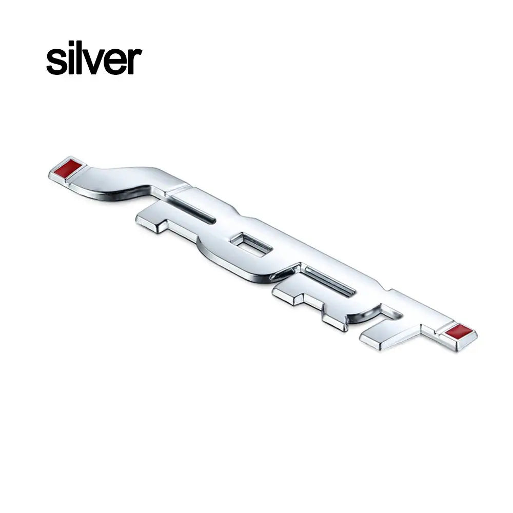 1PC 3D SPORT Metal Car Emblem Badge Sticker Universal Trunk Fender Decal