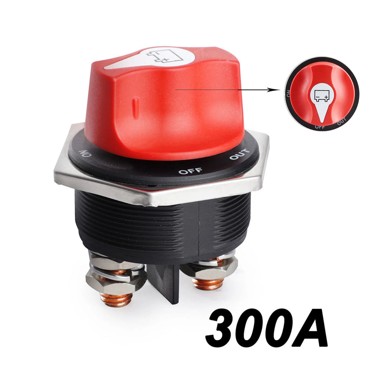 12V 32V Battery Disconnect Switch 50A 100A 200A 300A Car Boat Truck Isolator