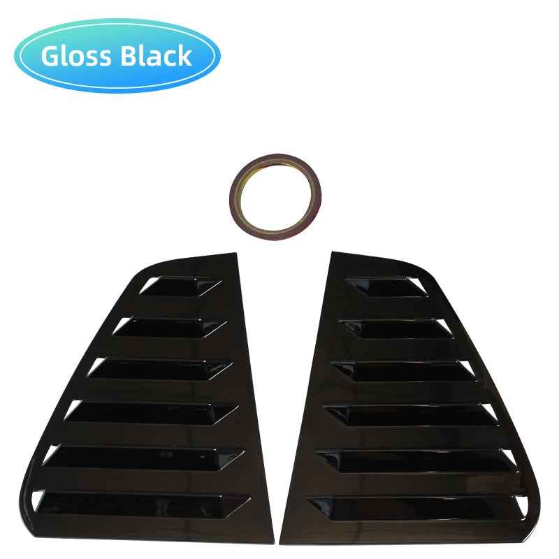 Rear Side Window Louver Spoiler for VW Golf MK5 MK6 MK7 MK7.5 2003–2020