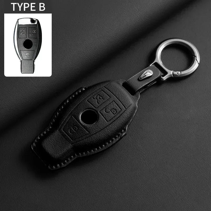 Smart Key Case Cover for Mercedes-Benz A, B, C, E, S-Class