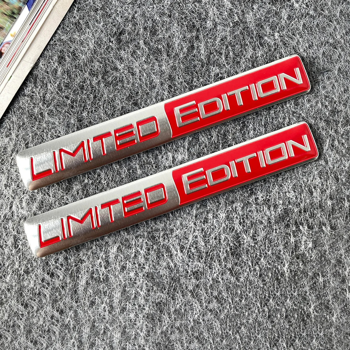 3D Aluminum Limited Edition Car Emblem Badge Sticker Auto Motorcycle Decal