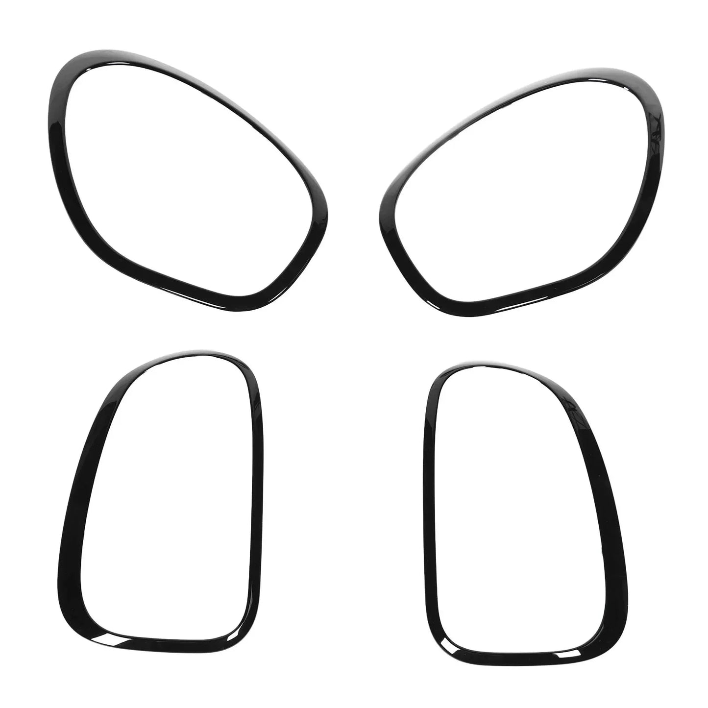 Headlight & Tail Light Trim Ring Set for MINI Cooper Countryman R60 2011–2016