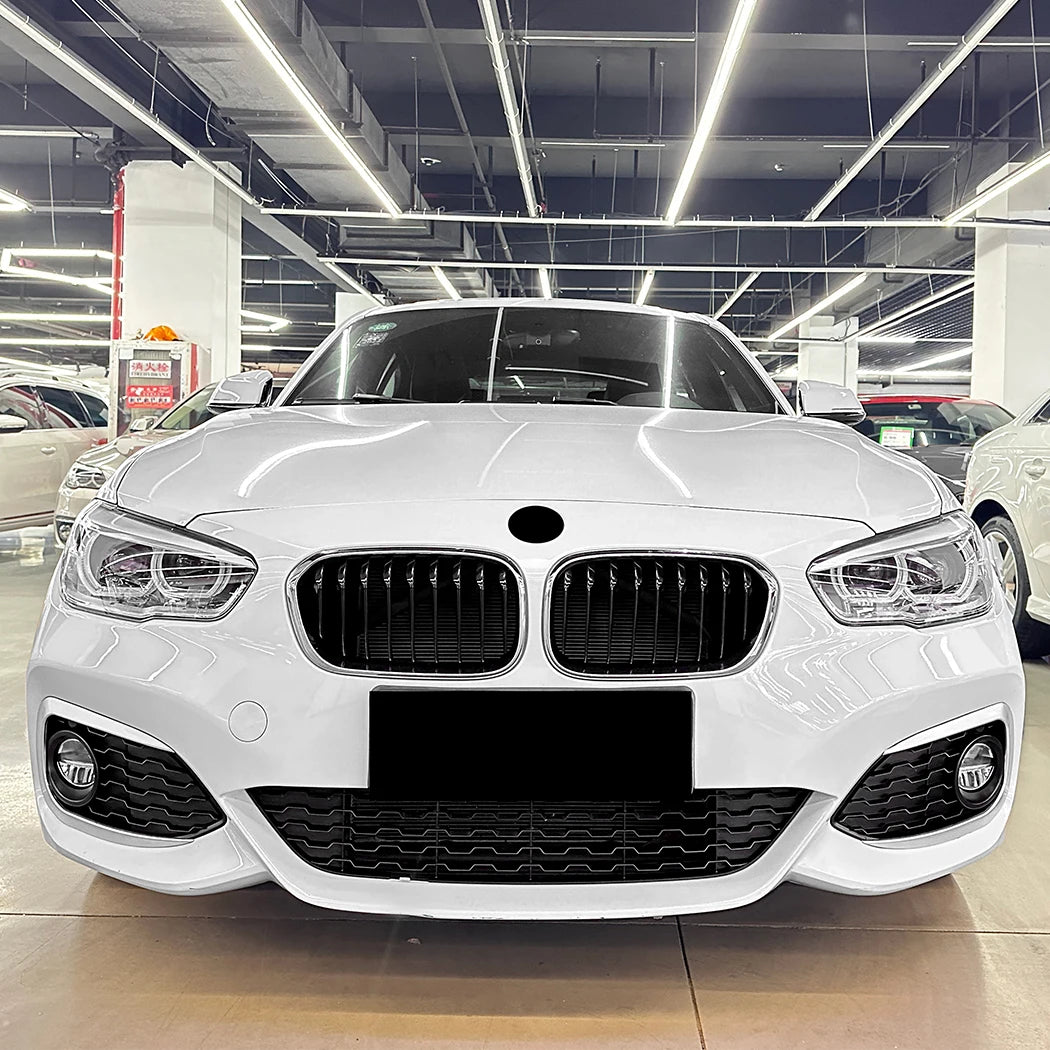 Sport Front Bumper Lip Splitter for BMW 1 Series F20 F21 M 2015-2019
