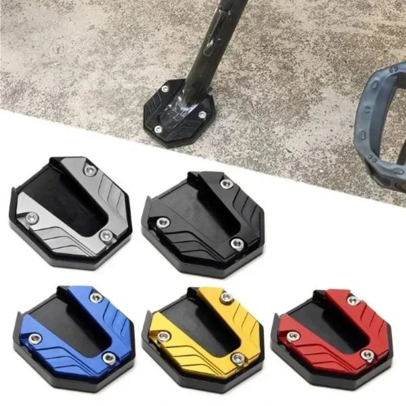 Motorcycle Kickstand Extender Foot Side Stand Pad Support Plate