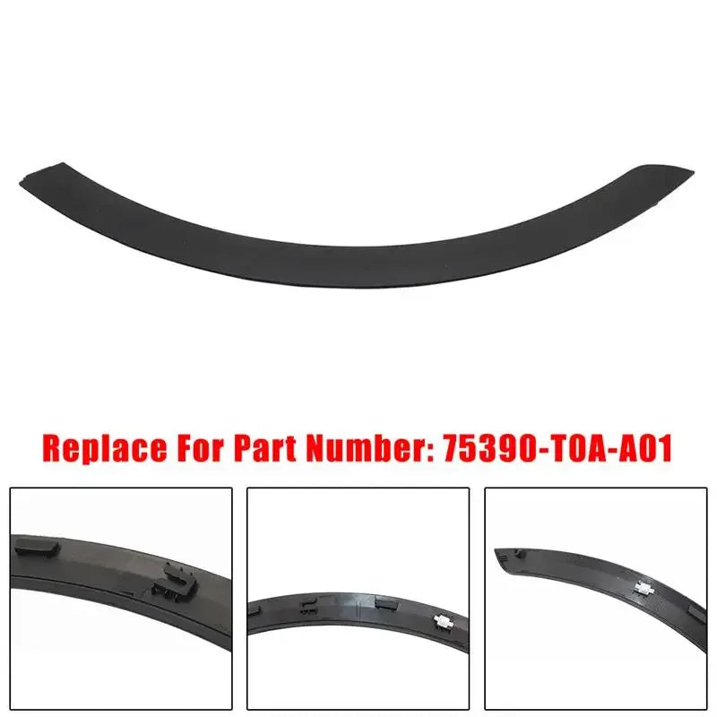 Rear Door Wheel Arch Molding Trim Left Right Pair for Honda CR-V 2012-2016