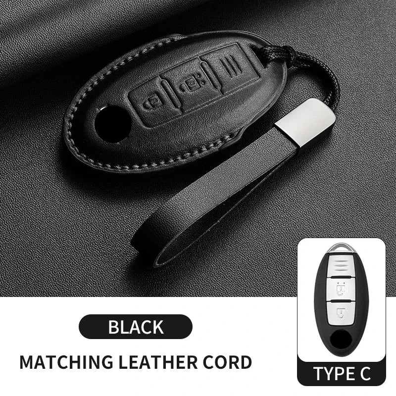 Smart Key Case Cover for Nissan Rogue X-Trail T31/T32 Qashqai J10/J11 Kicks