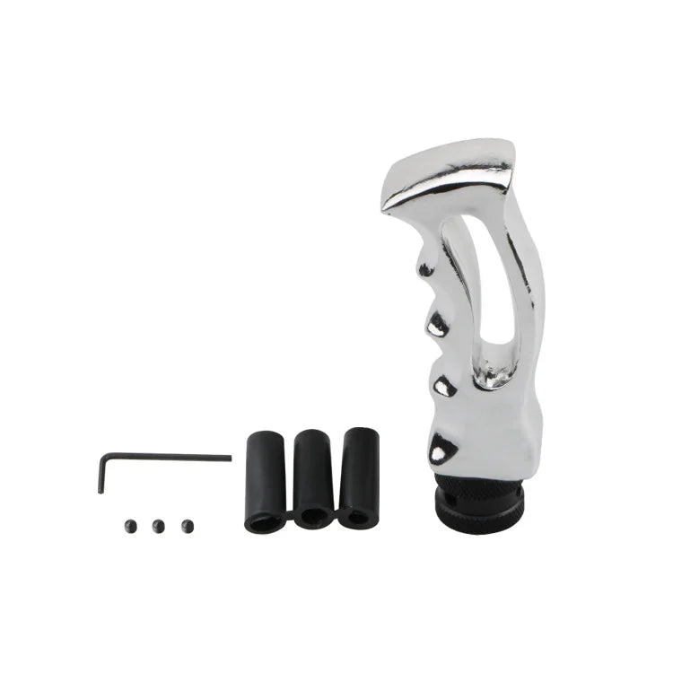 5 Speed Resin AT MT Gear Shift Knob Aluminum Shifter Lever for Honda Toyota