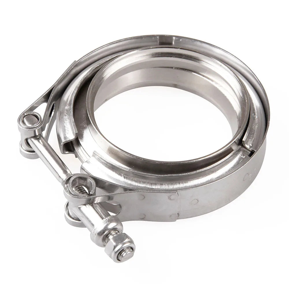 Universal Stainless Steel V-Band Exhaust Clamp 2" 2.5" 3" 3.5" 4" Turbo
