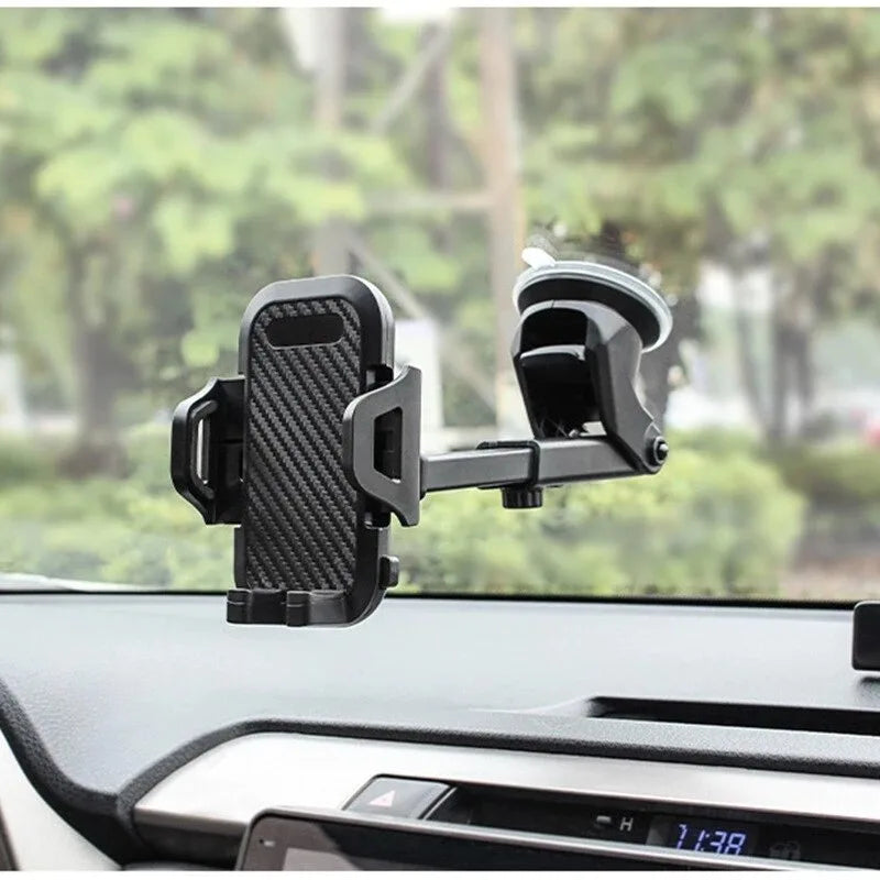 Universal Car Phone Holder Suction Cup Mount Stand iPhone Samsung Xiaomi