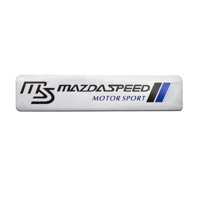 Aluminum Car Flag Emblem Badge Sticker Decal for Mazda 2 3 6 CX3 CX5 CX30