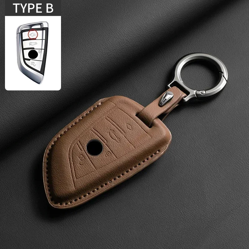 Smart Key Case Cover for BMW 1, 3, 5, 7 Series, X1, X3, X4, X5 & M Models