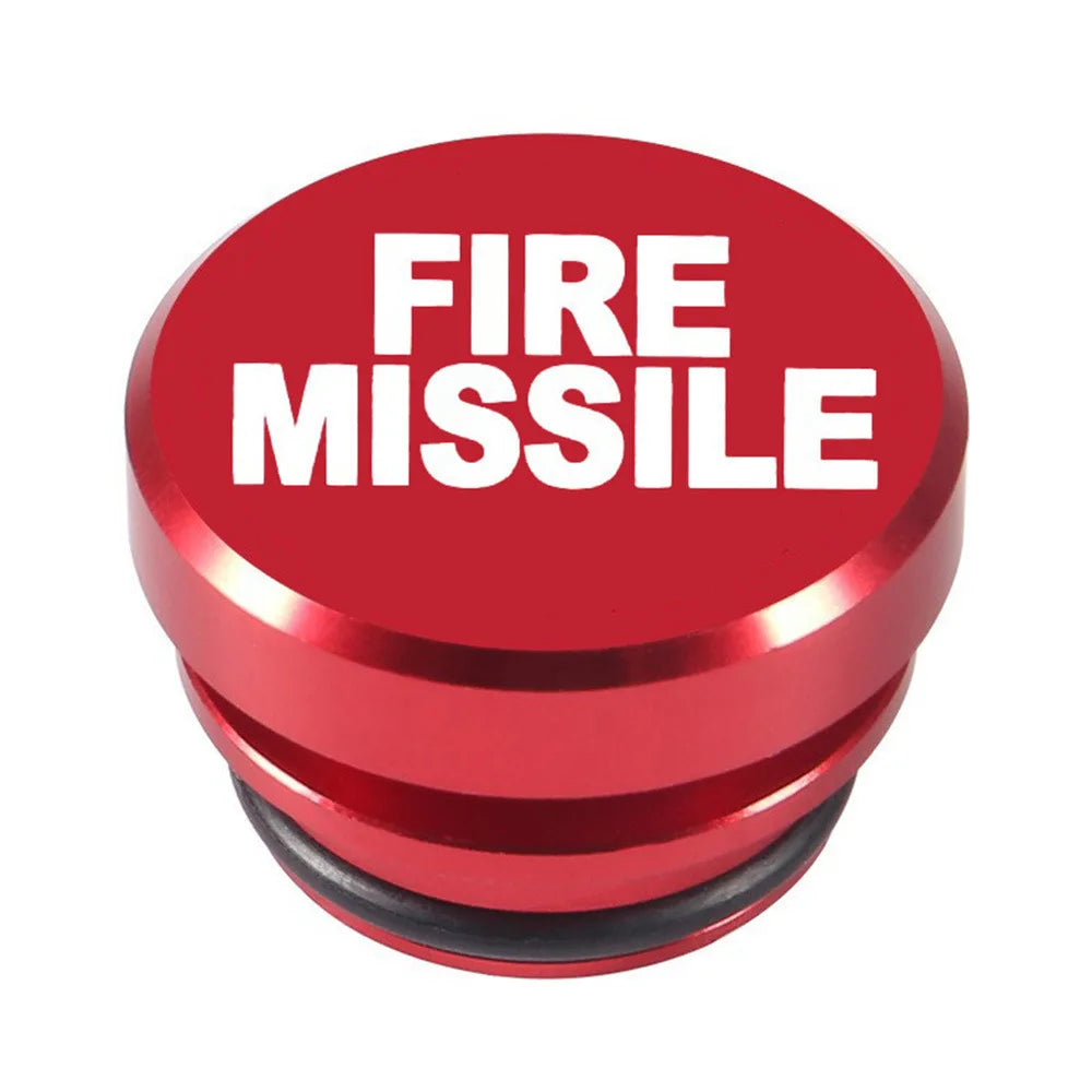 Universal 12V Car Cigarette Lighter Socket Cover Eject Fire Missile Button Plug